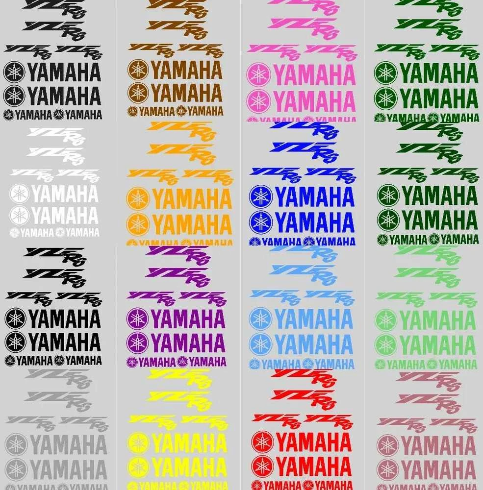 Yamaha YZF-R6 lipdukų rinkinys motociklo vinilo lipdukai
