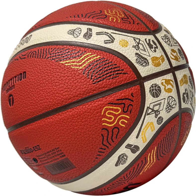 Krepšinio kamuolys training MOLTEN B7G3800-E5Z FIBA Eurobasket 2025
