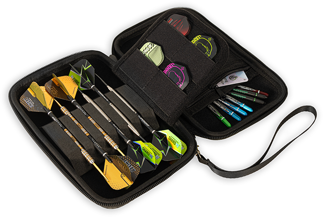 Harrows Luke Woodhouse Pro 6 klasės dartų taikiklis Pro6CaseLukeWoodhouse