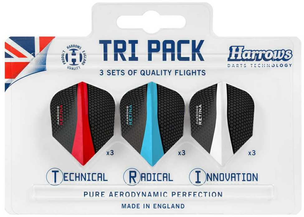 Harrows TRI PACK Retina 3x3 rašikliai