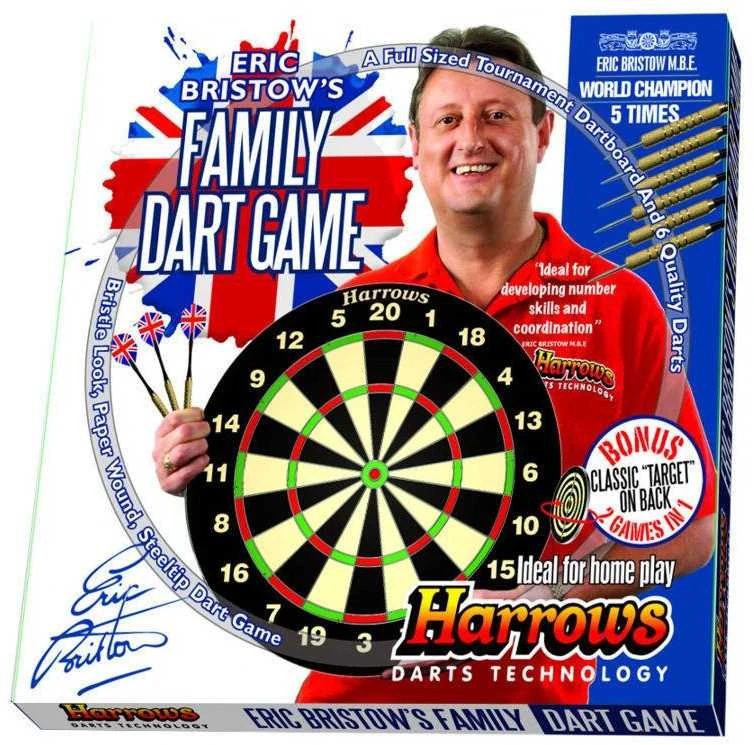 Harrows Darts taikinys BRISTOW'S FAMILY su strėl.