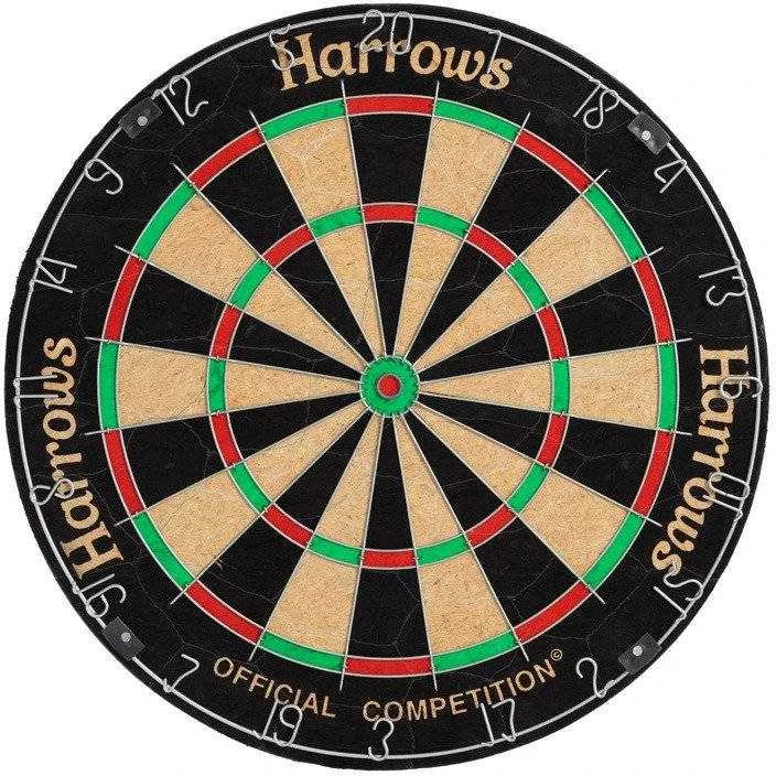 Harrows „Taikinys“ OFICIALIOS KONKURENCIJOS Šerių smiginio lenta E