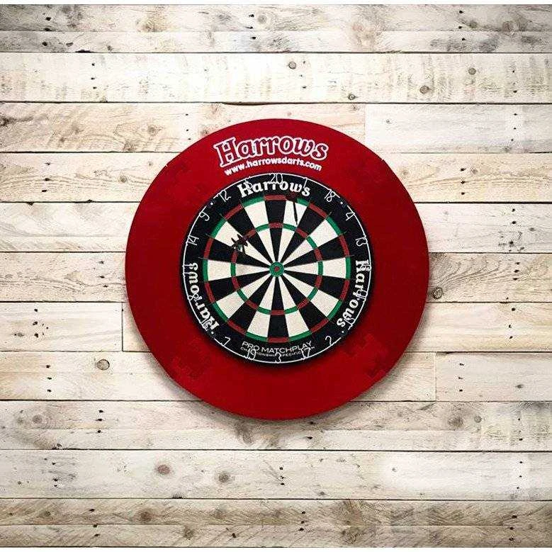 Harrows Sienos apsauga 4 PIECE DARTBOARD SURROUND 9671
