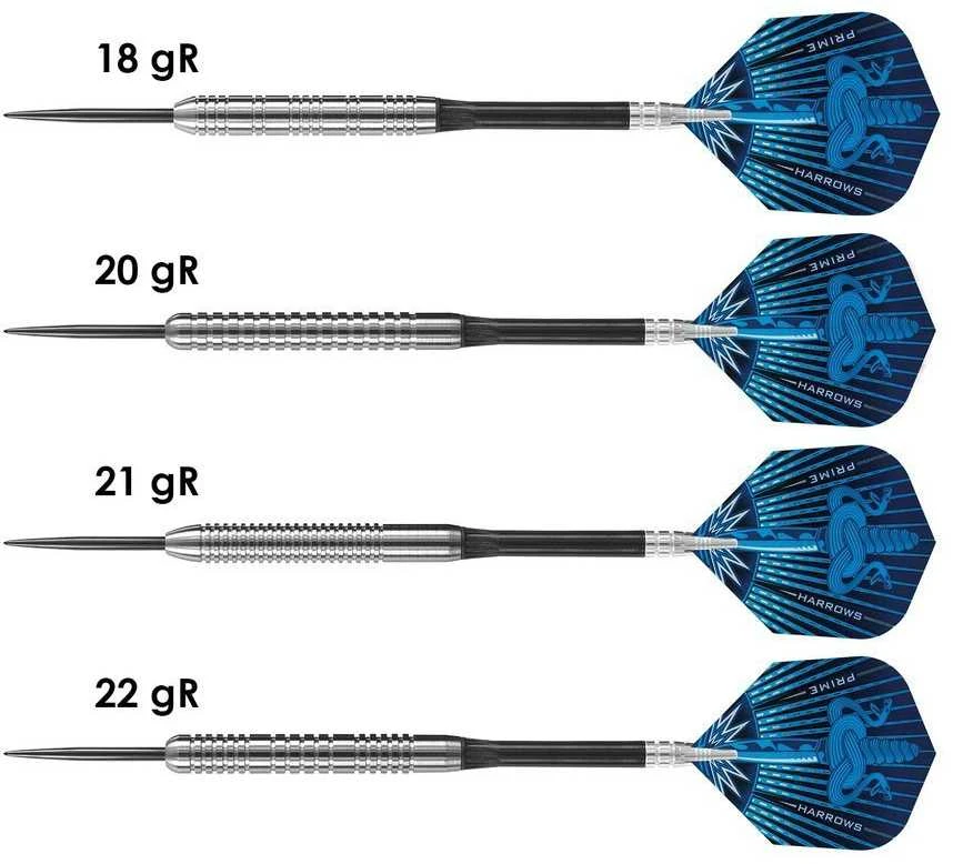 Harrows Smiginio strėlytės plieno antgalis ASSASSIN W80 3x23gR