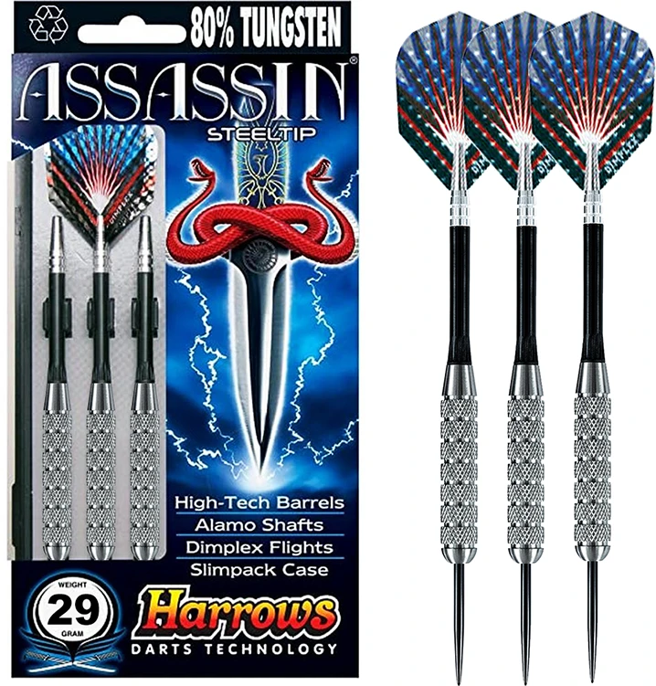 Harrows Smiginis ASSASSIN HEAVY 4720 3x32gR W80