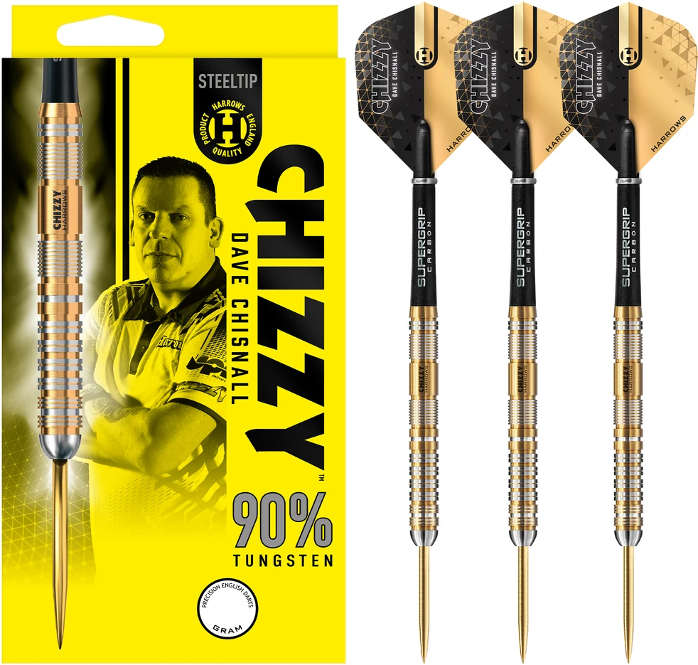 Harrows Smiginio strėlytės plieno antgalis CHIZZY W90 3x21gR