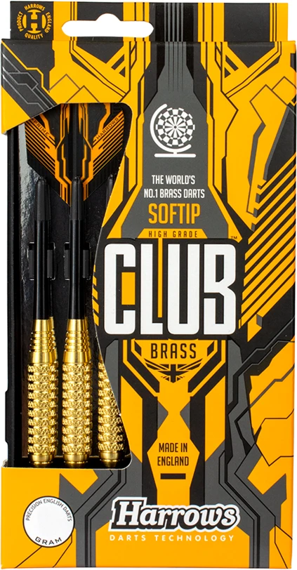 Harrows DartsSoftip CLUB BRASS 7219 3x18gR