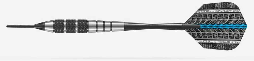 Strėlytės Harrows Softip Juodas Jack 20 g