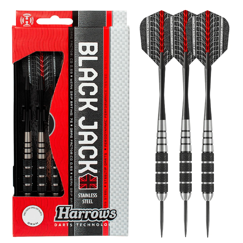 Harrows Darts Juodas JACK 9176 3x22gK