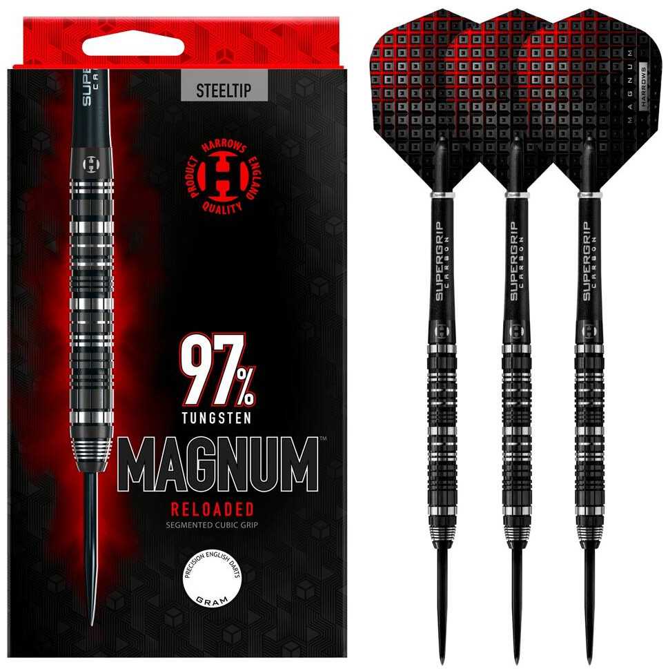 Darts Harrows Magnum Reloaded 97% Steeltip 26 g