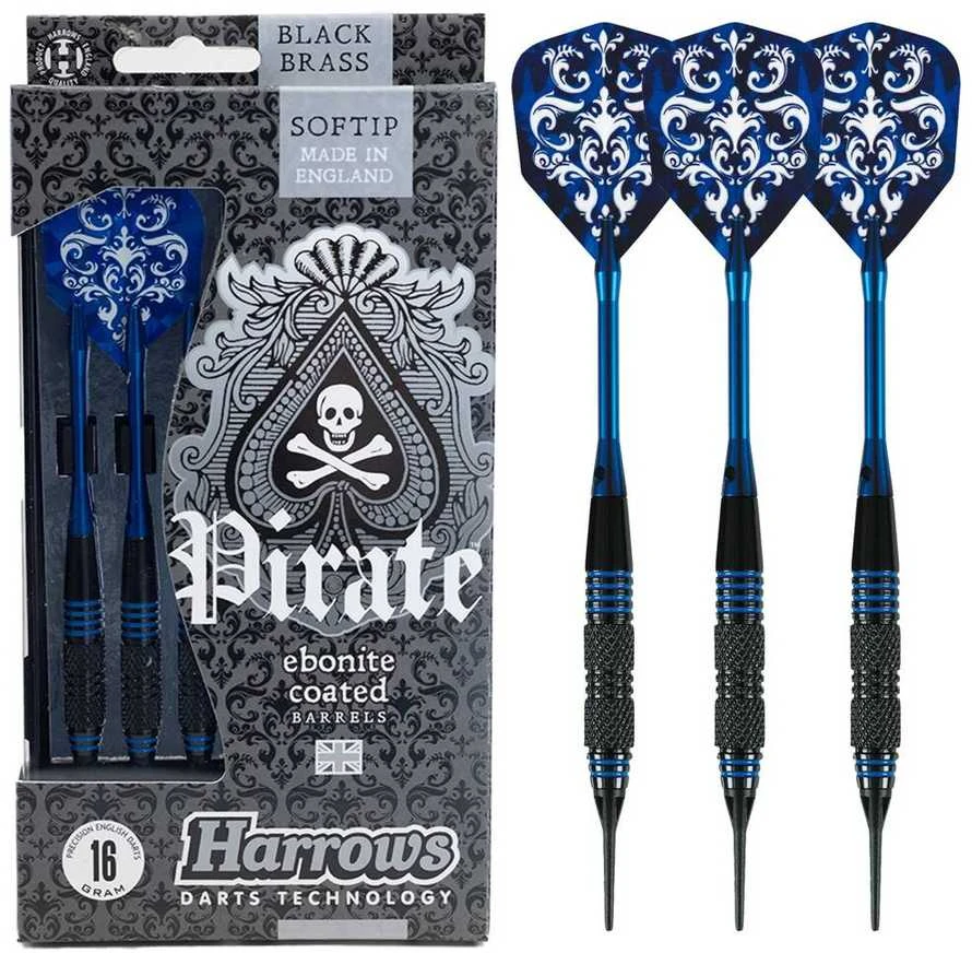 Harrows Darts strėlytės softip PIRATE 3x18gK