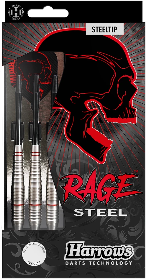 Harrows Darts strėlytės steeltip RAGE 3x23gR