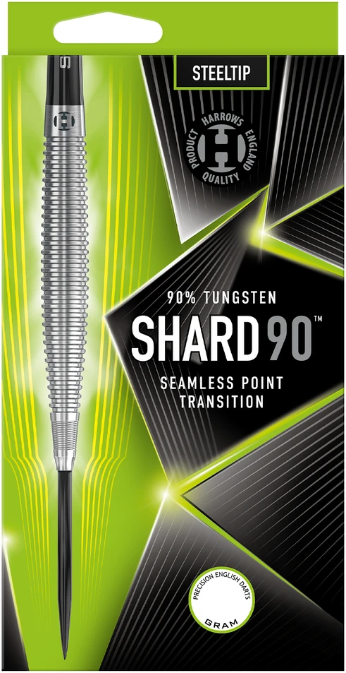 Harrows Smiginio strėlytės plieno antgalis SHARD W90 3x24gR