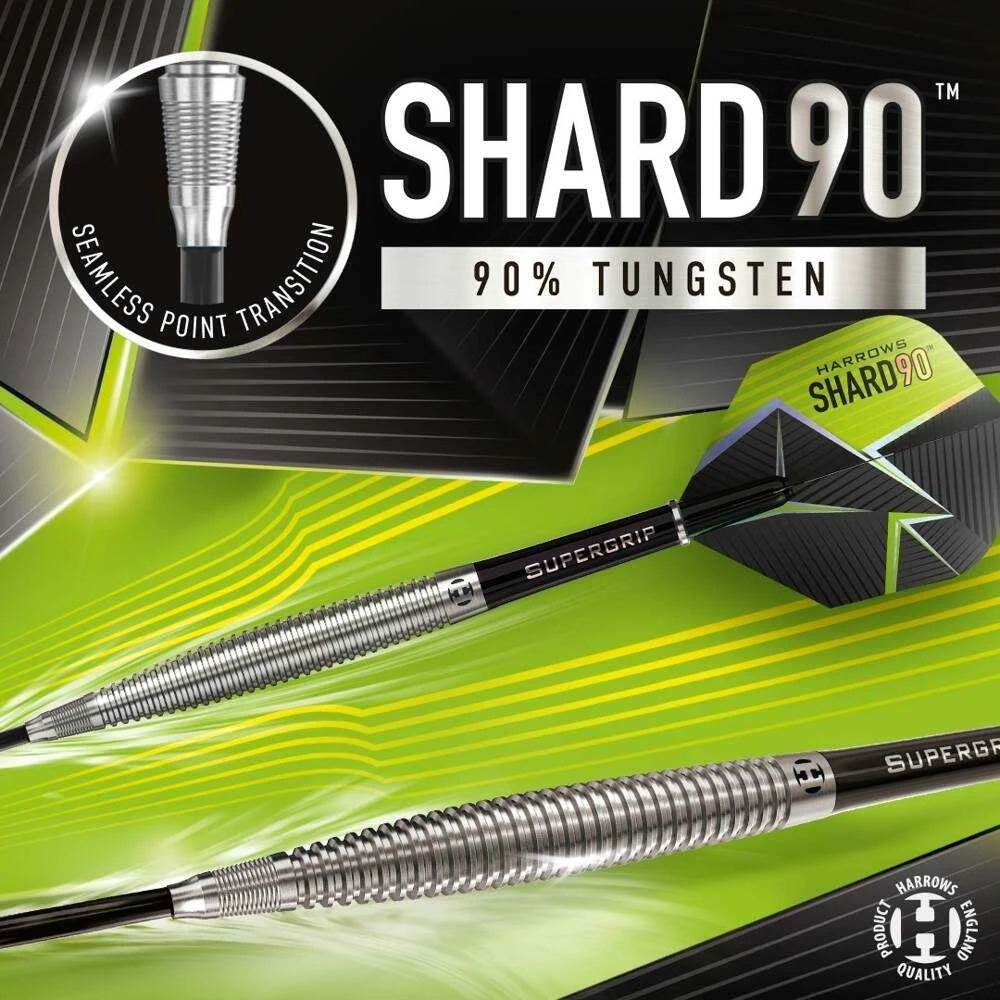 Harrows Smiginio strėlytės plieno antgalis SHARD W90 3x24gR