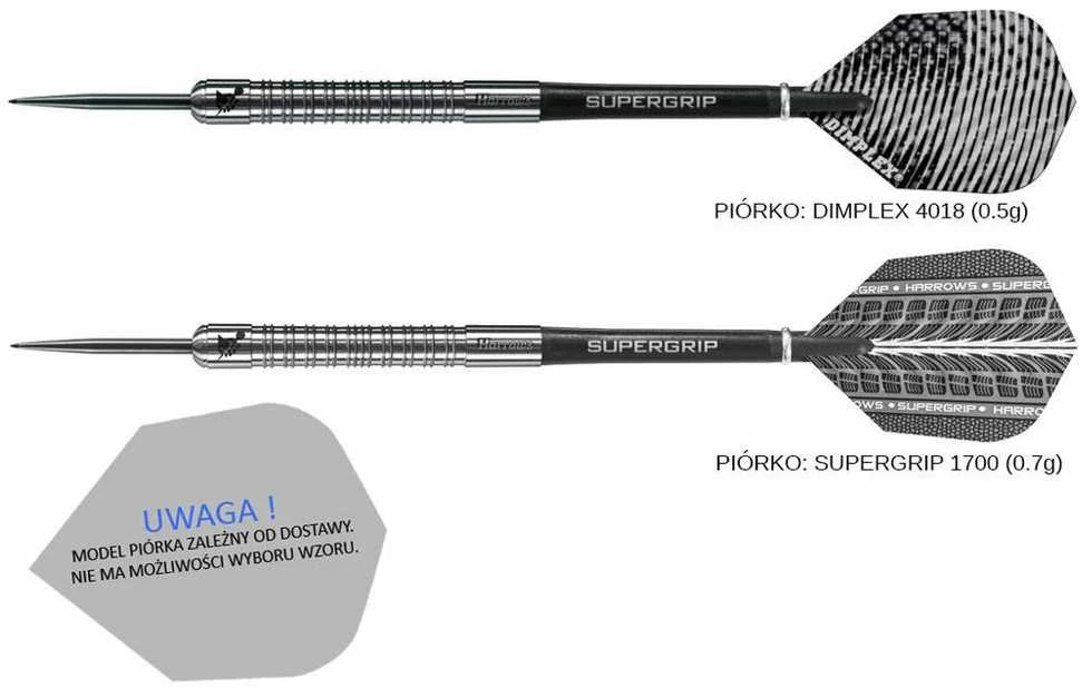 Harrows Smiginis SUPERGRIP 3x21gR W90