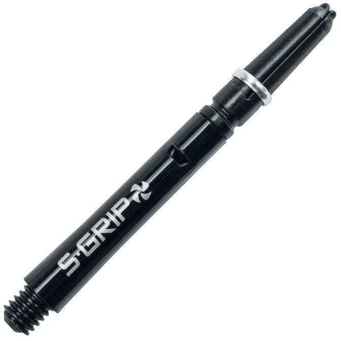 Koteliai Harrows Supergrip Spin, juodi, trumpi, 35 mm