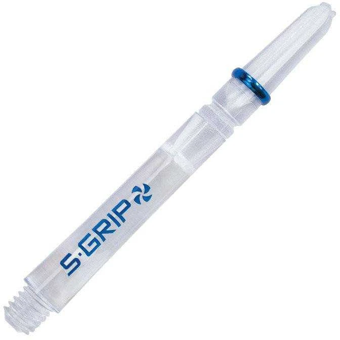 Koteliai Harrows Supergrip Spin, skaidrūs, trumpi, 35 mm