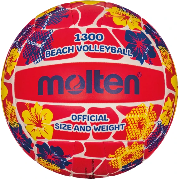 Tinklinio kamuolys beach leisure MOLTEN V5B1300-FR sint. oda