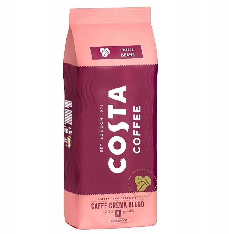 Kavos pupelės COSTA Caffe Crema Blend, 1kg