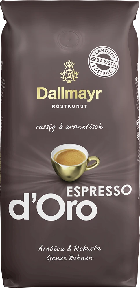 Kavos pupelės DALLMAYR Espresso d`Oro, 1kg