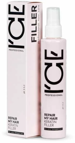 Keratino užpildas pažeistiems plaukams ICE PROFESSIONAL Repair My Hair, 100 ml