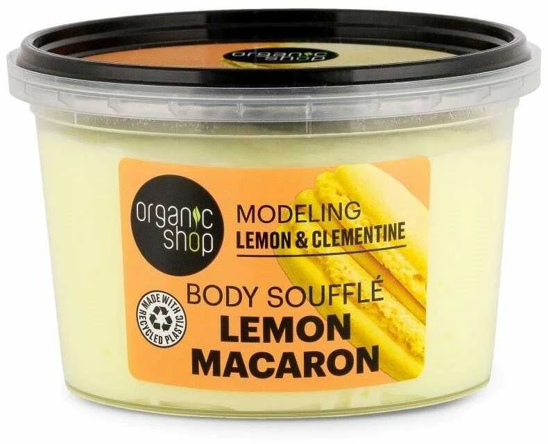 Kremas-suflė kūnui ORGANIC SHOP Citrina ir Mandarinas, 250 ml