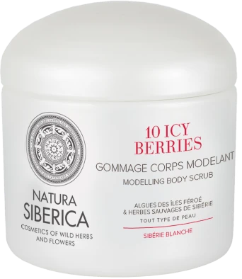 "Natura Siberica" 10icy Berries kūno šveitiklis 370ml