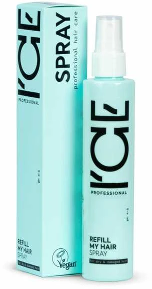 Natura Siberica Ice Refill My Hair plaukų lakas sausiems plaukams 100 ml