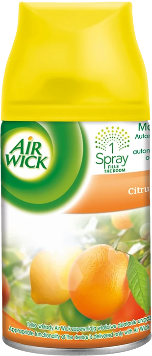 Oro gaiviklio AIR WICK FreshMatic užpildas, citrusinių vaisių kvapo, 250 ml