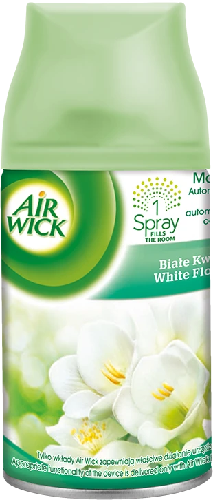 „Air-Wick Freshmatic“ oro gaiviklio papildymas, baltas, 250 ml