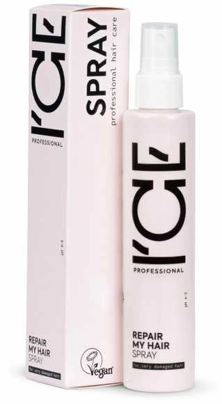 „Natura Siberica Ice Repair My Hair plaukų lakas pažeistiems plaukams" 100ml