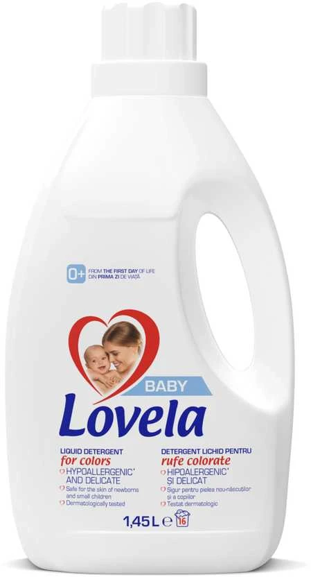 Skystasis skalbiklis LOVELA Baby Liquid Color, (16 skalbimų),1,45 l