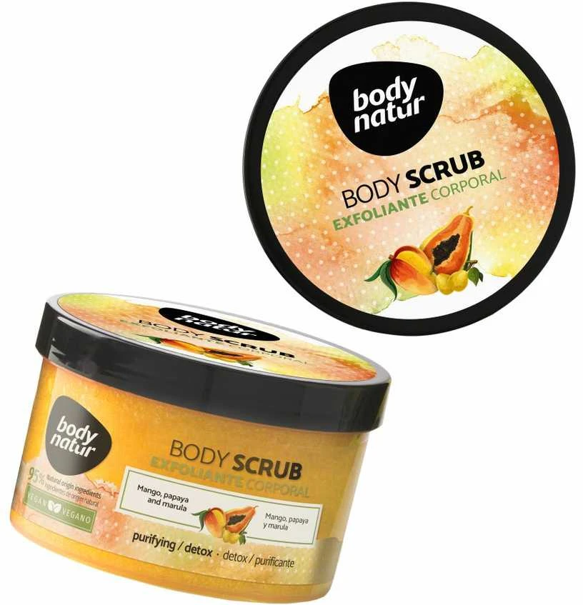 "Body Natur" kūno šveitiklis "Mango" 200ml