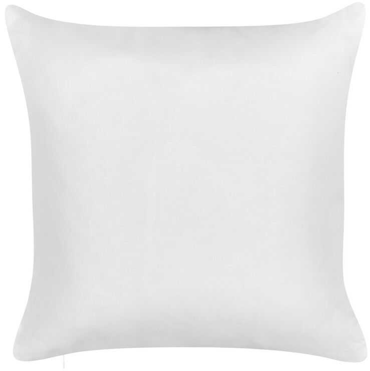 Beliani 2 sodo pagalvėlių rinkinys TORBORA augalų raštas 45 x 45 cm baltas mėlynas