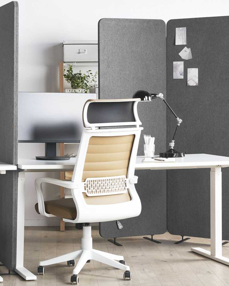 Beliani Pertvara STANDI 184 x 184 cm Pilka