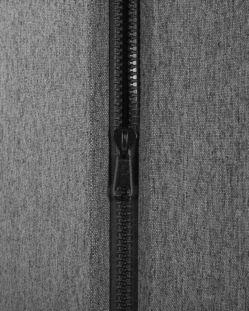 Beliani Pertvara STANDI 184 x 184 cm Pilka