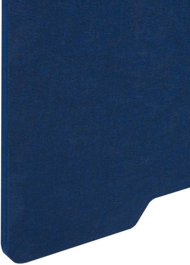 Beliani Biuro pertvara STARRY 240 × 180 cm, tamsiai mėlyna