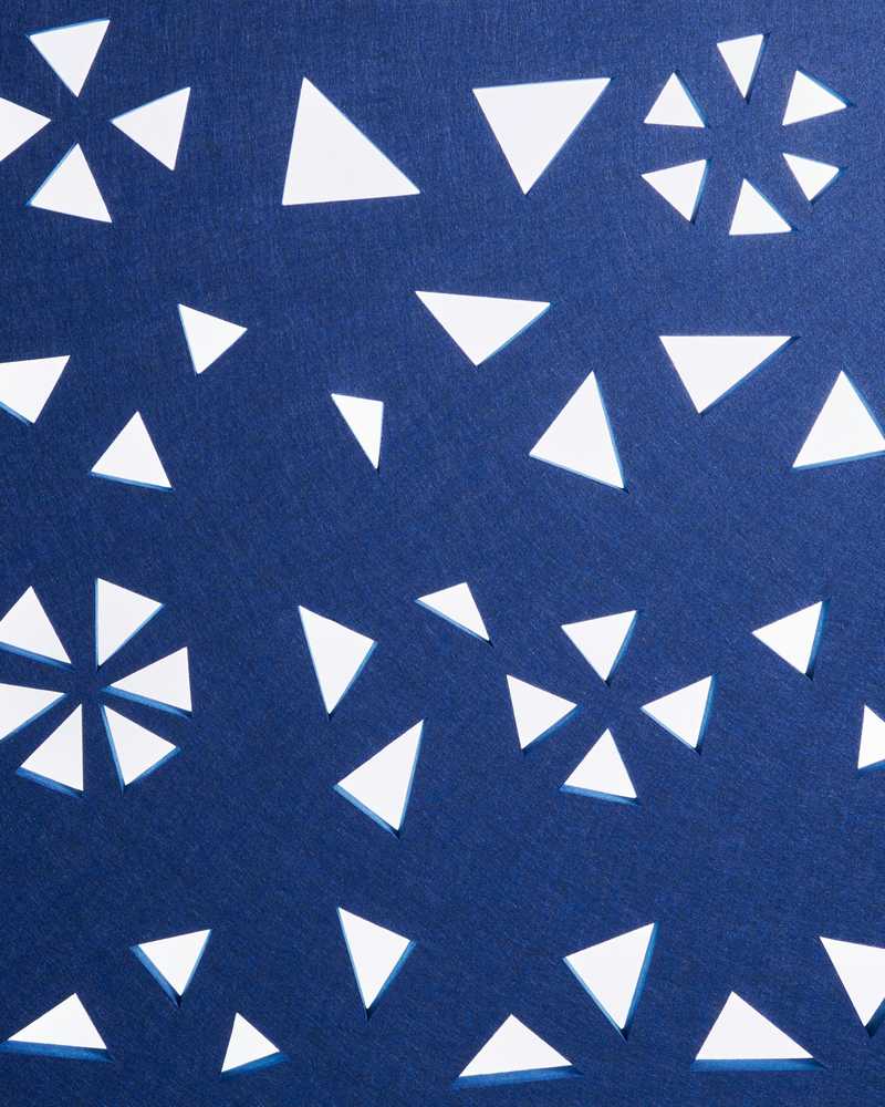 Beliani Biuro pertvara STARRY 240 × 180 cm, tamsiai mėlyna