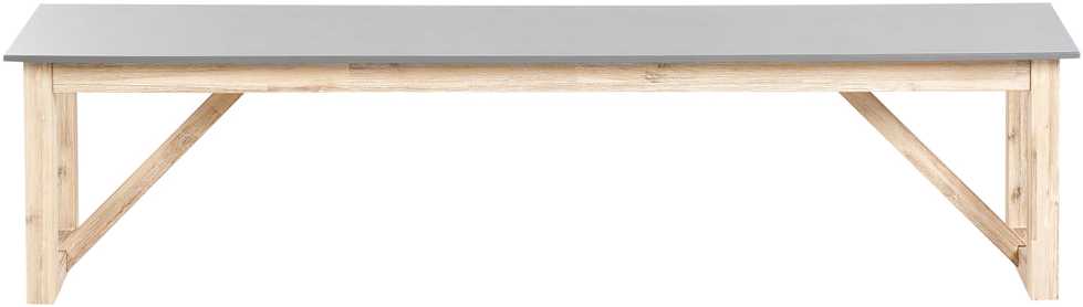 Beliani Sodo suolas NOTTERI 180 cm pilkas betonas