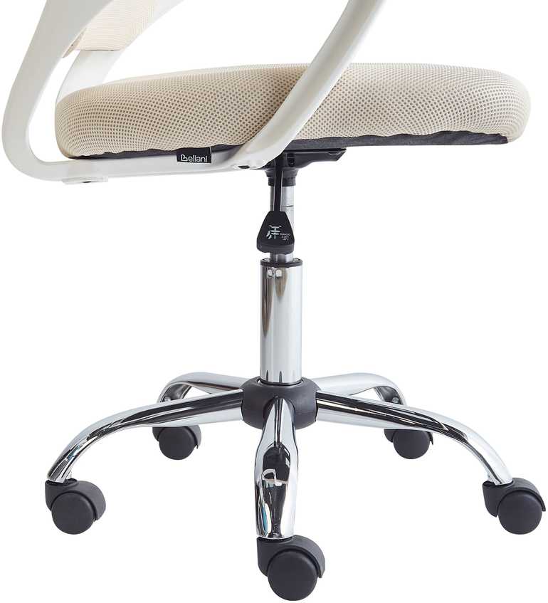 Beliani Biuro kėdė SOLID smėlio spalvos