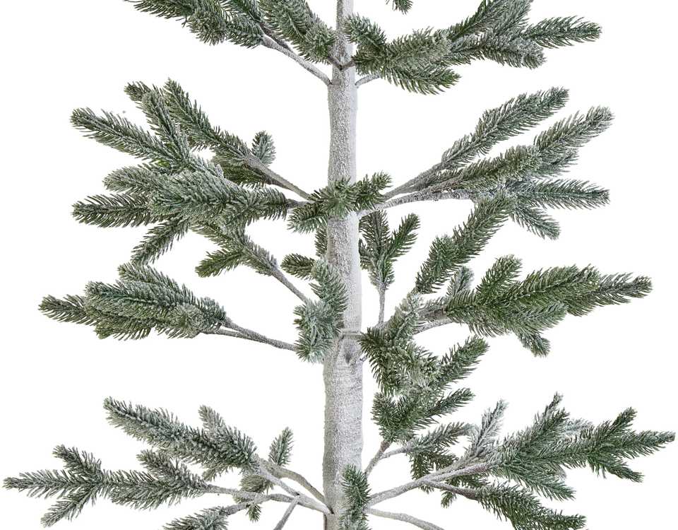 Beliani LED sodo dekoracija ALBIONI medelis 180 cm baltas