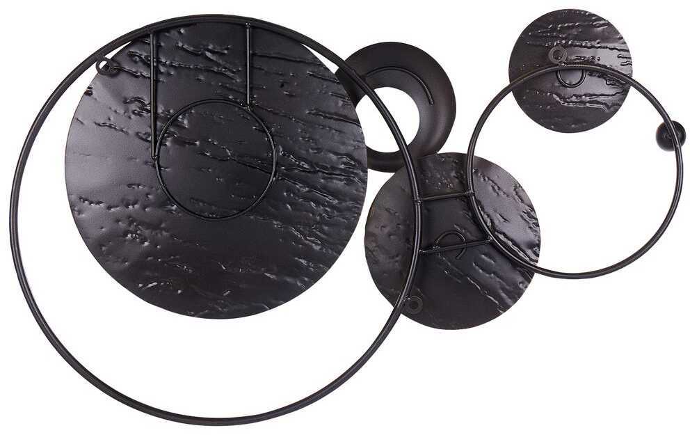Beliani Sieninis dekoras HELIUM Metal 45 cm auksinis