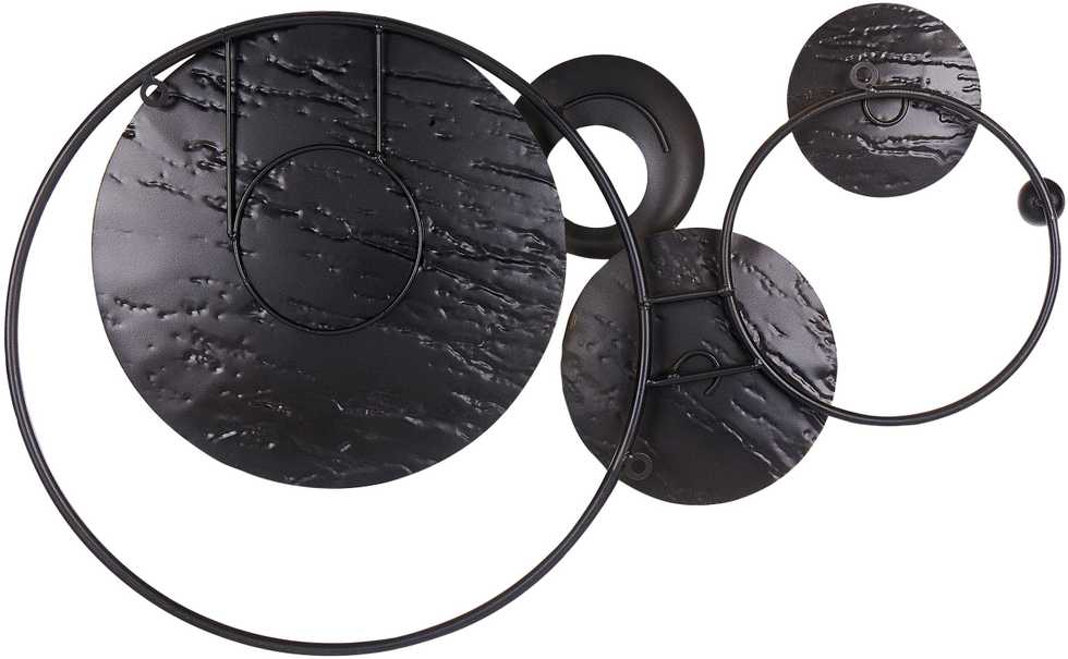 Beliani Sieninis dekoras HELIUM Metal 45 cm auksinis