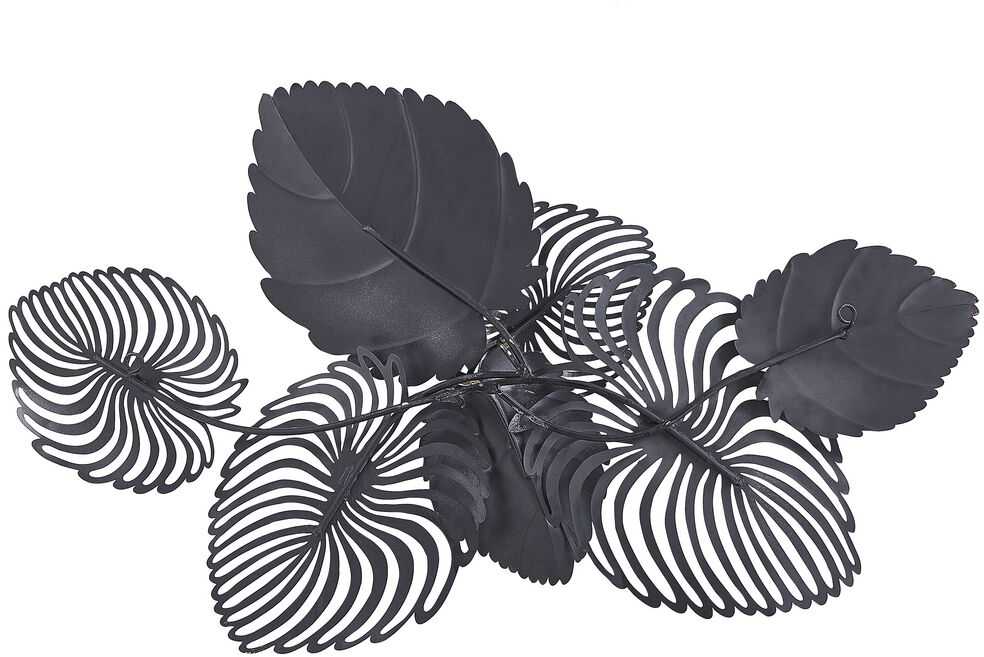 Beliani Sieninis dekoras MAGNESIUM lapas, 55 cm, auksinis