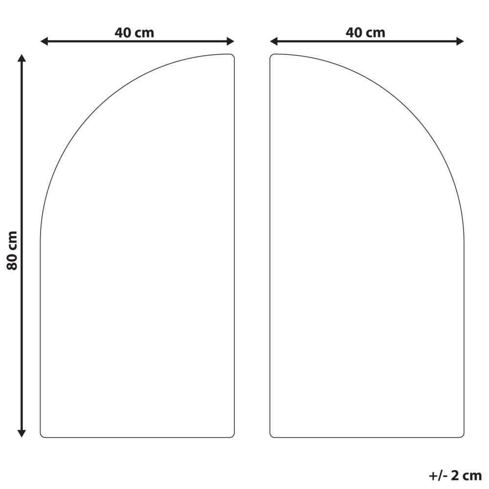 Beliani Sieninis dekoras OGAN 80 cm, melsvas ir smėlio spalvos