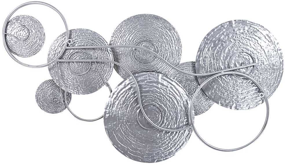 Beliani Sieninis dekoras VANADIUM metalinis 60 cm auksinis