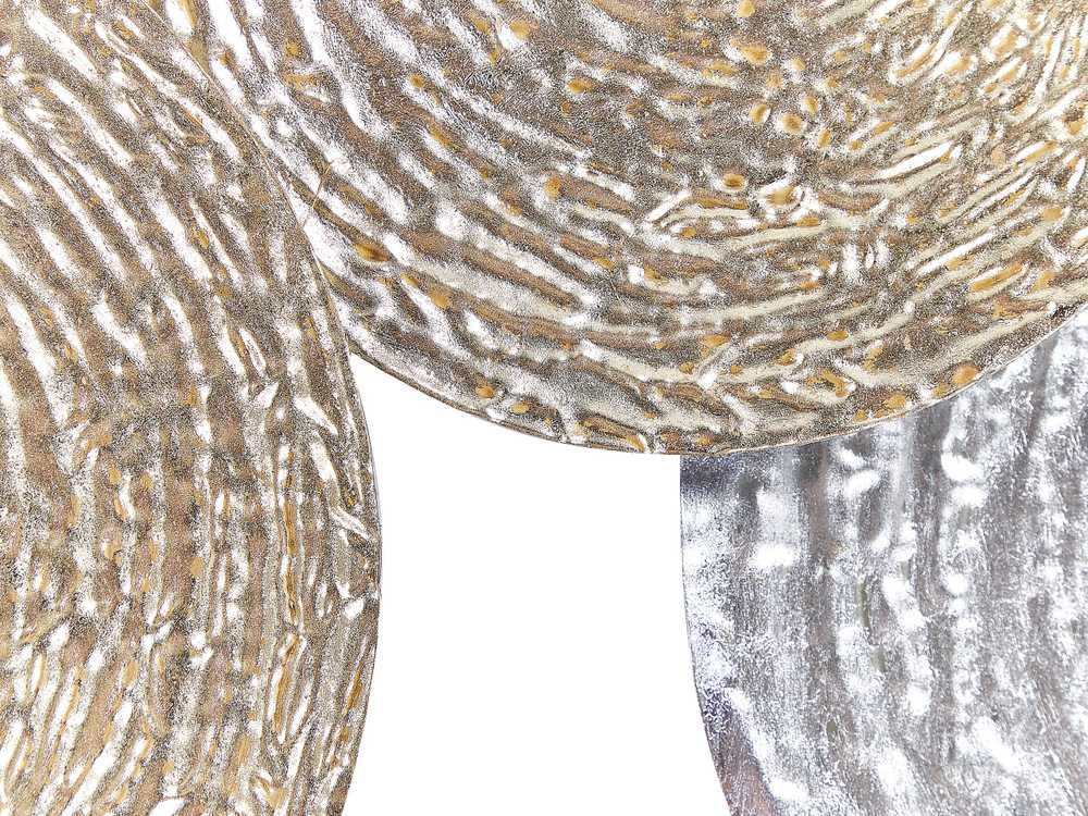 Beliani Sieninis dekoras VANADIUM metalinis 60 cm auksinis