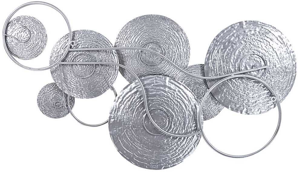 Beliani Sieninis dekoras VANADIUM metalinis 60 cm auksinis