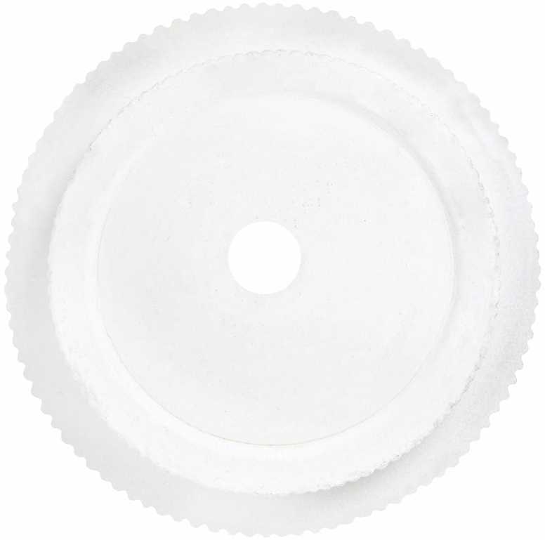 Beliani Vazonas DARIA 24 cm kreminės baltos spalvos
