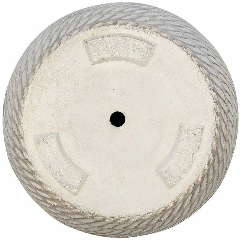 Beliani Vazonas LIVADIA, 27 cm, smėlio pilkumo